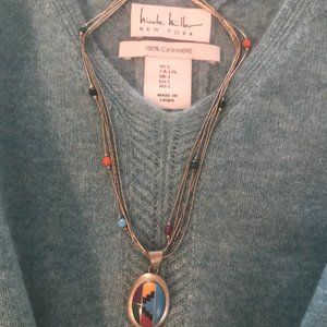 "NICOLE MILLER"  100% CASHMERE SWEATER